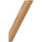 Ekena Millwork 3 1/2"W x 18"D x 26"H Traditional Smooth Knee Brace, Western Red Cedar BRC04X18X26TRA00SWR - alternate 1